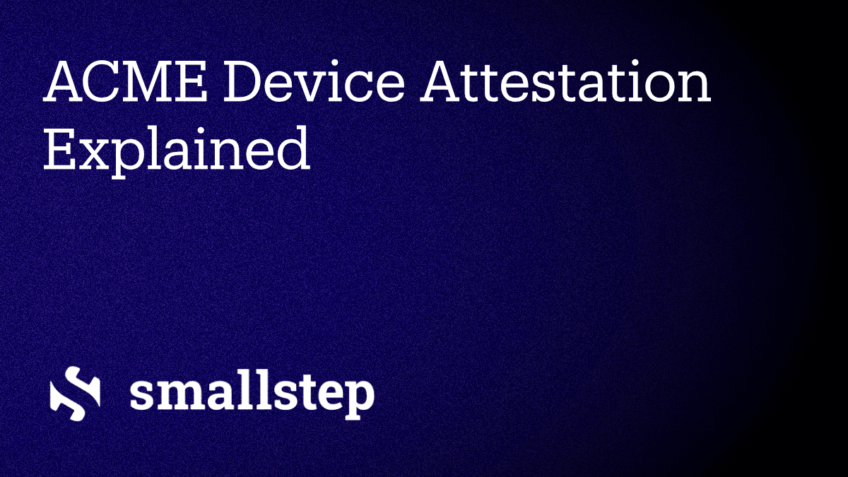 ACME Device Attestation Explained